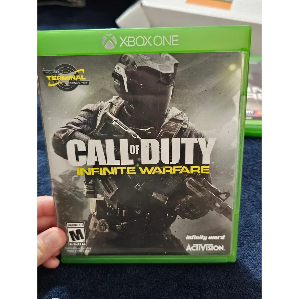 Xbox One Game Lot Call of Duty Modern Warfare Cold War Mass Effect Watch Dogs 2